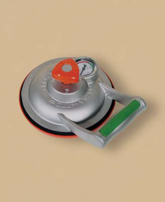 Saugnapf für Glas mit Ariston-Vakuummeter