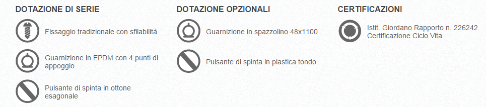 Ausrüstung Zugluftstopper Comaglio