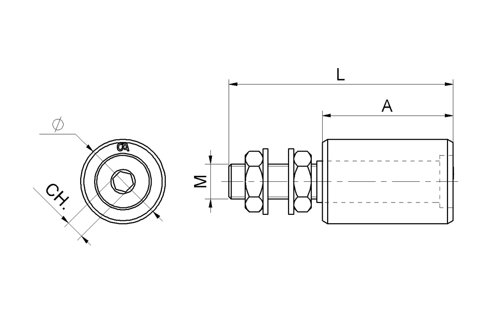 combiarialdo Schiebetor Oliven Nylon