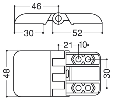 Scharniertürschließ
