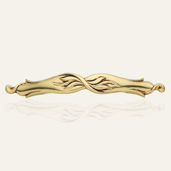 Knopf Vintage-Möbel Vintage-Linie MB Cali mit Französisch Gold-Finish