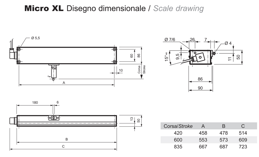 Micro XL Way Mingardi-Design Micro XL disegno Way Mingardi