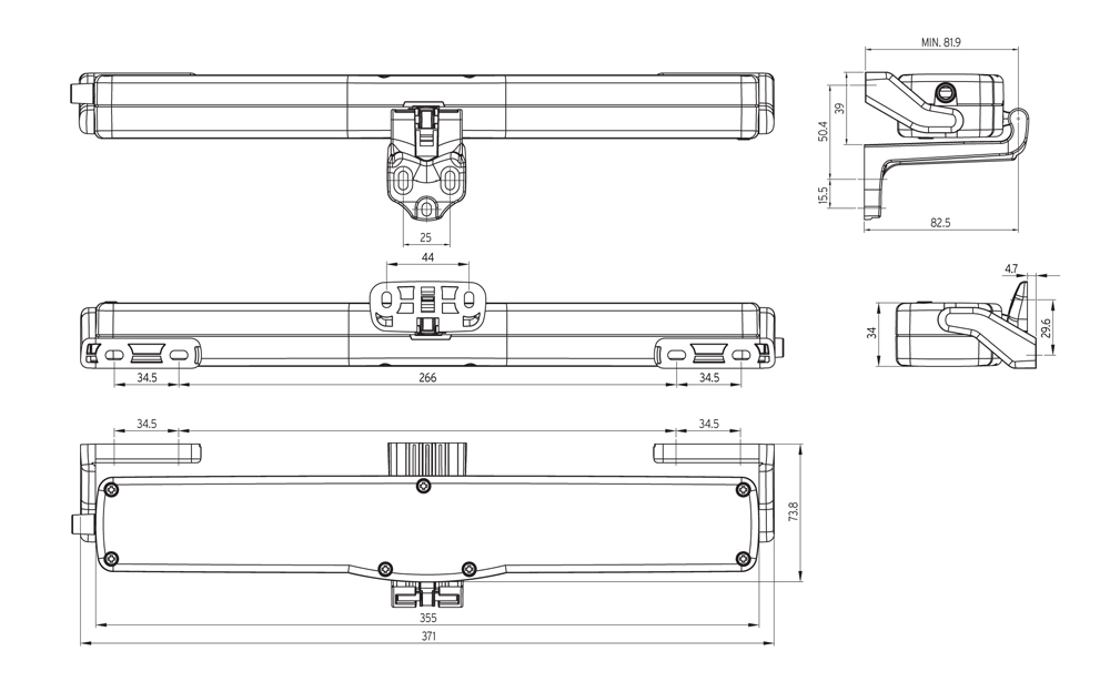 Attuatore a Catena Kato 253 Nekos 24V