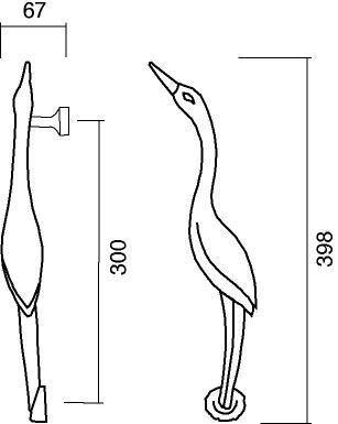 Technische Zeichnung dolphin Pasini