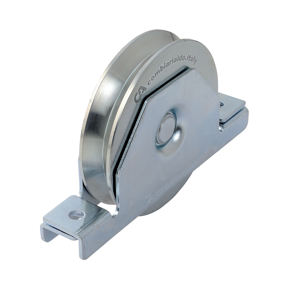 Garagentor Rolltor Gebraucht Torrad Riemenscheibenrad 80mm Rundnut Doppellager Stahlrad Stützrad Mit Feder