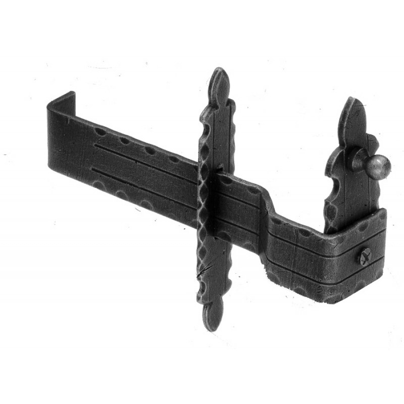 1101 Shutter Halter 170x30x18mm Zanca einbetten Galbusera Schmiedeeisen