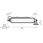 Mingardi Stange Aktorhub 105mm