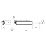 Mingardi Stange Aktorhub 300mm