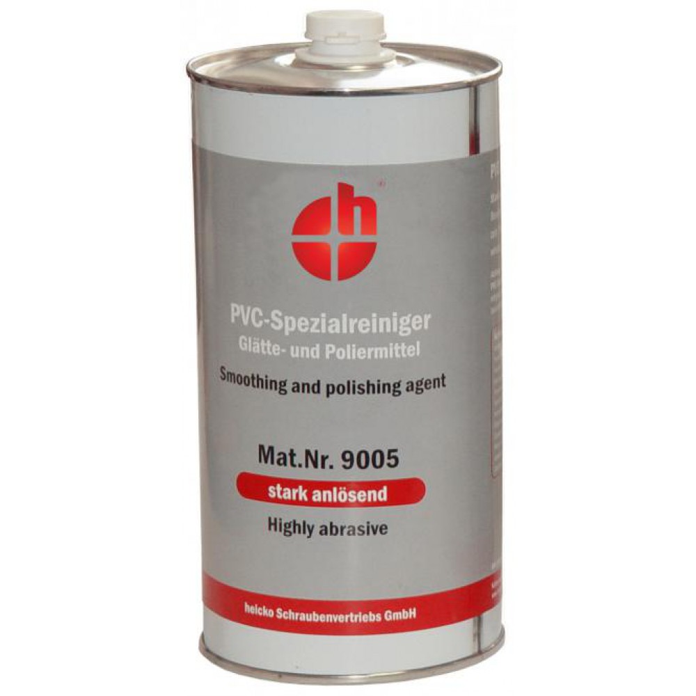 Reiniger für PVC Strong Aktion 1L Solvent heicko Segatori