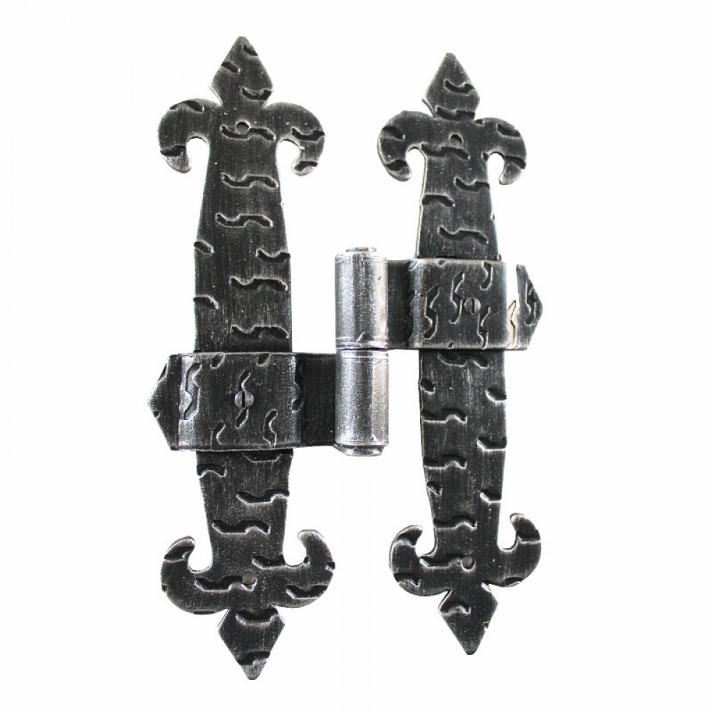 2407 Zentral Scharnier für Doppel Türen Fenster Schmiedeeisen Lorenz Ferart