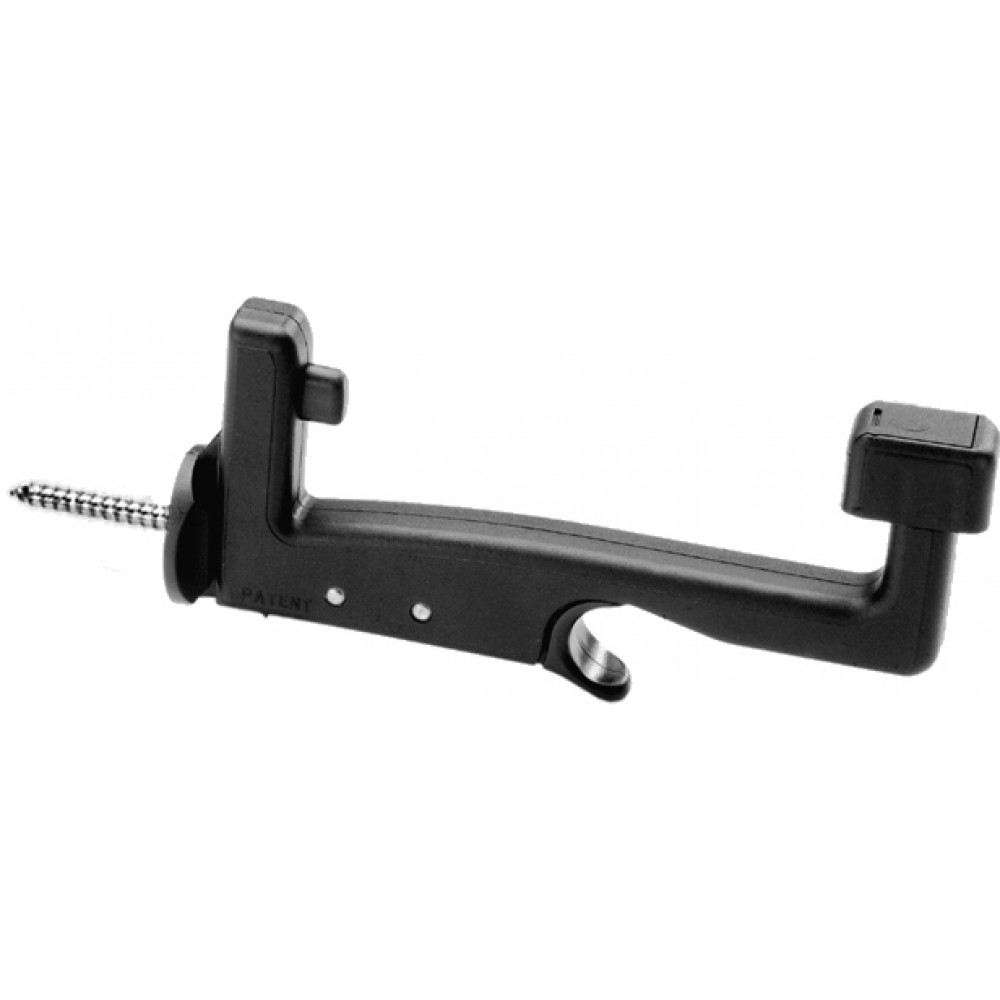 Super-Maxi Grillo Schwarz Art.3015 ESINPLAST; Lange Schraube mit 70mm