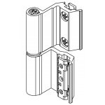 Flash Base Scharnier CE Art.00128U Giesse; Europäische Kammer für Aluminium