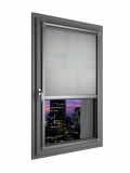 Wasserfedervorhang mit Filtergewebe aus Polyester 34mm Living Bettio