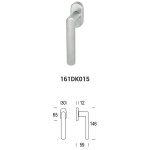 Aura Reguitti Fenstergriff DK Drehkippen mit Rosette Zama