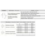 Aura Reguitti Fenstergriff DK Drehkippen mit Rosette Zama