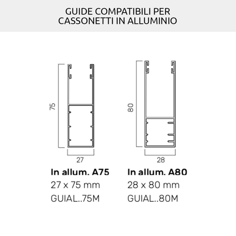 Der Double Space Aluminium-Rollladen ermöglicht die Anpassung des einfallenden Lichts