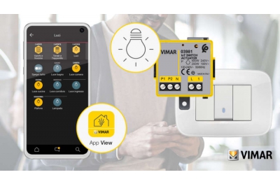 Rollläden Connected Control und Rollladenaktoren Vimar