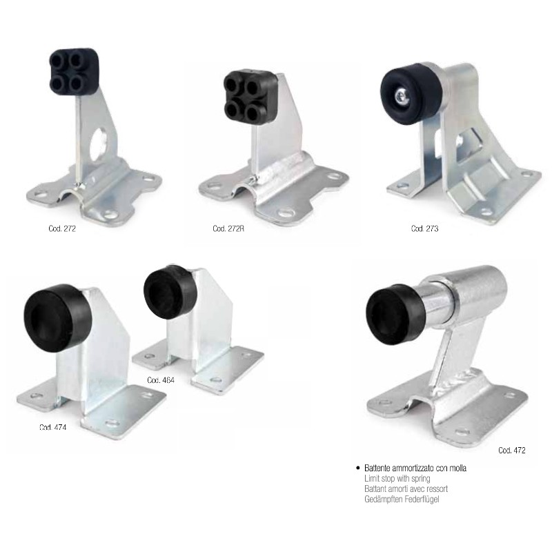 Endklopfer zum Befestigen für Torbewegungen Verschiedene Größen