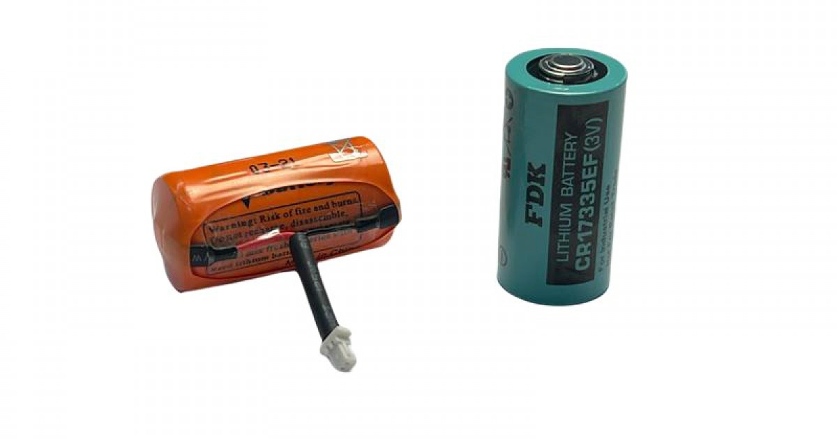 Ersatz Batterie Für ISEO Libra Schließzylinder 1. Generation - 3,6V Lithium Batterie