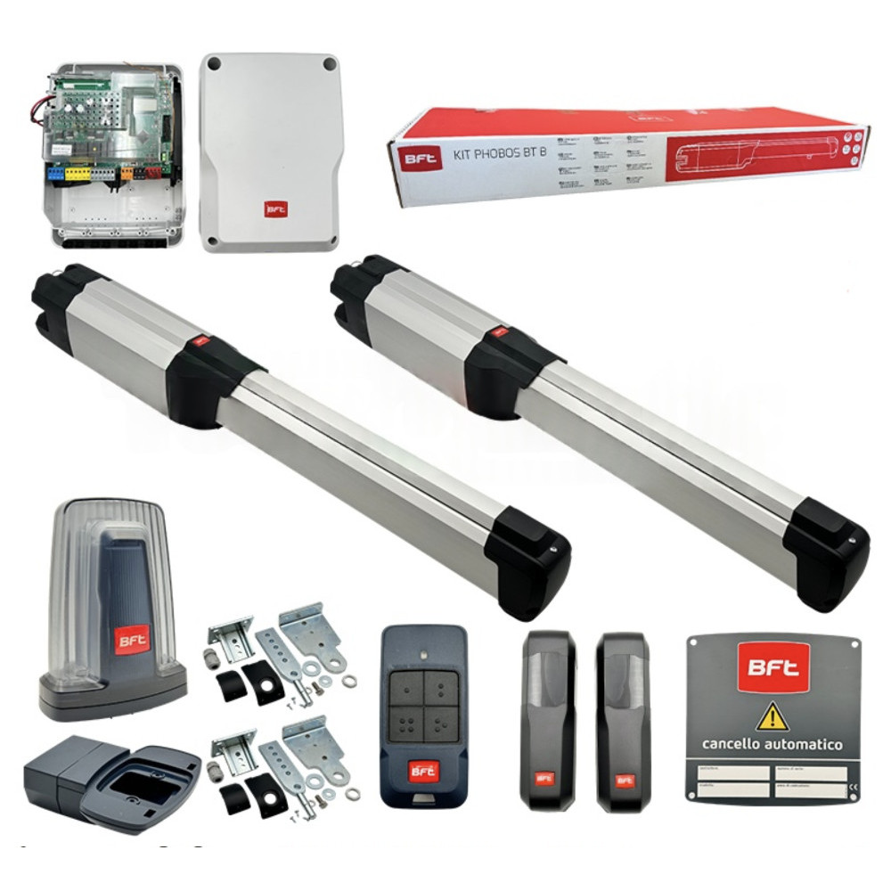 BFT PHOBOS BT B25 SMART KIT Torantrieb für Flügeltore 24V 400kg