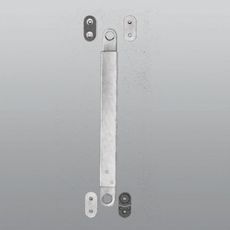 Verstellbarer Arm Inox Marco Savio Fixtures in frisch Holz Eisen PVC