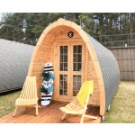 Camping Pod aus Tannenholz zum Campen 240x480 cm