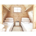 Camping Pod aus Tannenholz zum Campen 240x480 cm