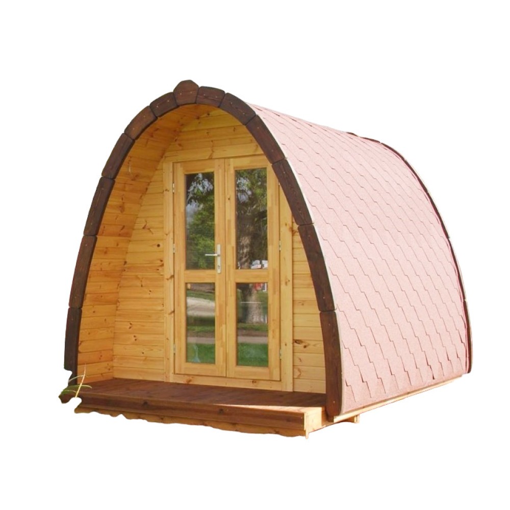 Camping Pod aus Tannenholz zum Campen 240x480 cm