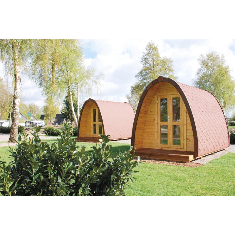 Camping Pod aus Tannenholz zum Campen 240x480 cm