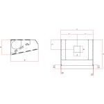 Haube mit Aktivkohle aus Edelstahl Selbstansaugung und Filterung