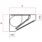 Haube aus Edelstahl Snack Pro Full Optional