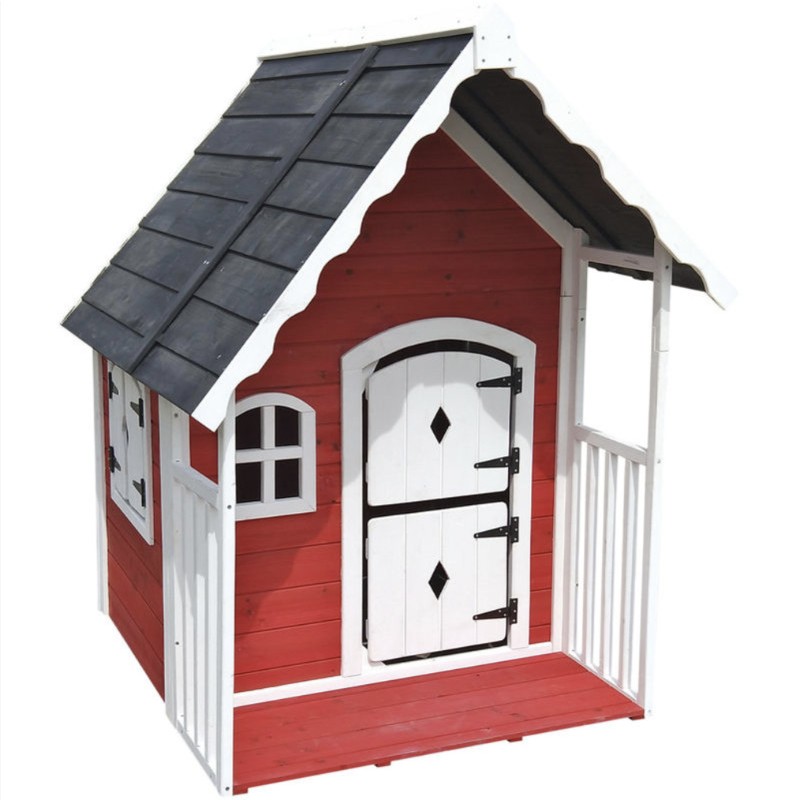 Spielhaus aus Holz für Kinder im Garten Anny 97x113 cm