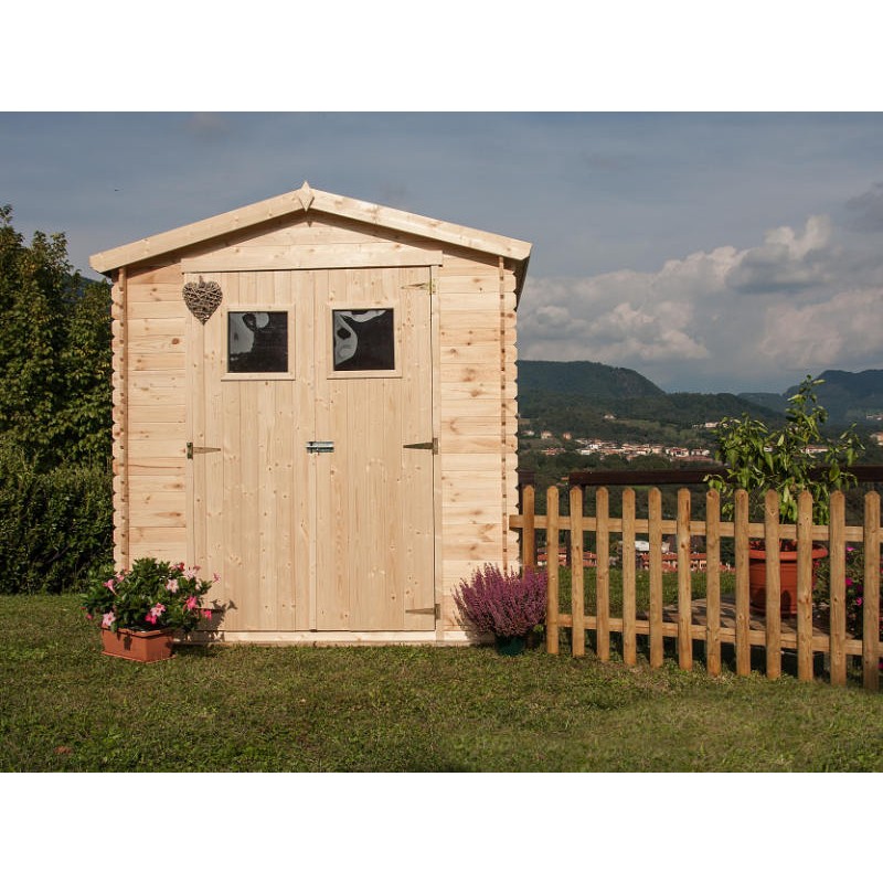 Werkzeughaus aus Holz 200x200 cm Giulia Losa