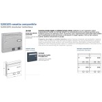 Modularer Briefkasten Silmec S2001ER Magazinformat