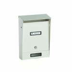 Traditioneller Briefkasten mit Schiebedach Silmec S01