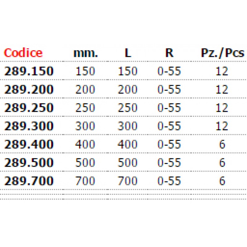 Vertikal Auktions-Runde mit Schraube Closure System Combiarialdo