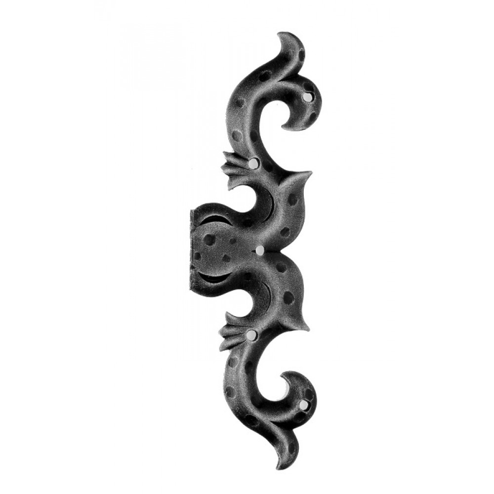 Scharnier Finte 200x65mm Galbusera für Schmiedeeisen Türen und Fenster