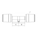 Libra Zylinder Premium Doppel Spieler Argo App Iseo Öffnung mit Smartphone