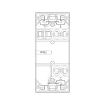 Schalter VIMAR LINEA 30408 Do Not Disturb und Make Up Room