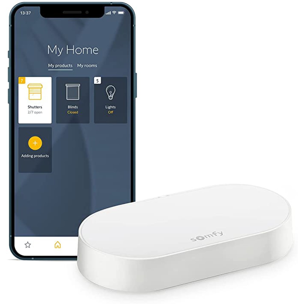 Somfy Connectivity Kit zur Steuerung von Motoren mit Smartphone