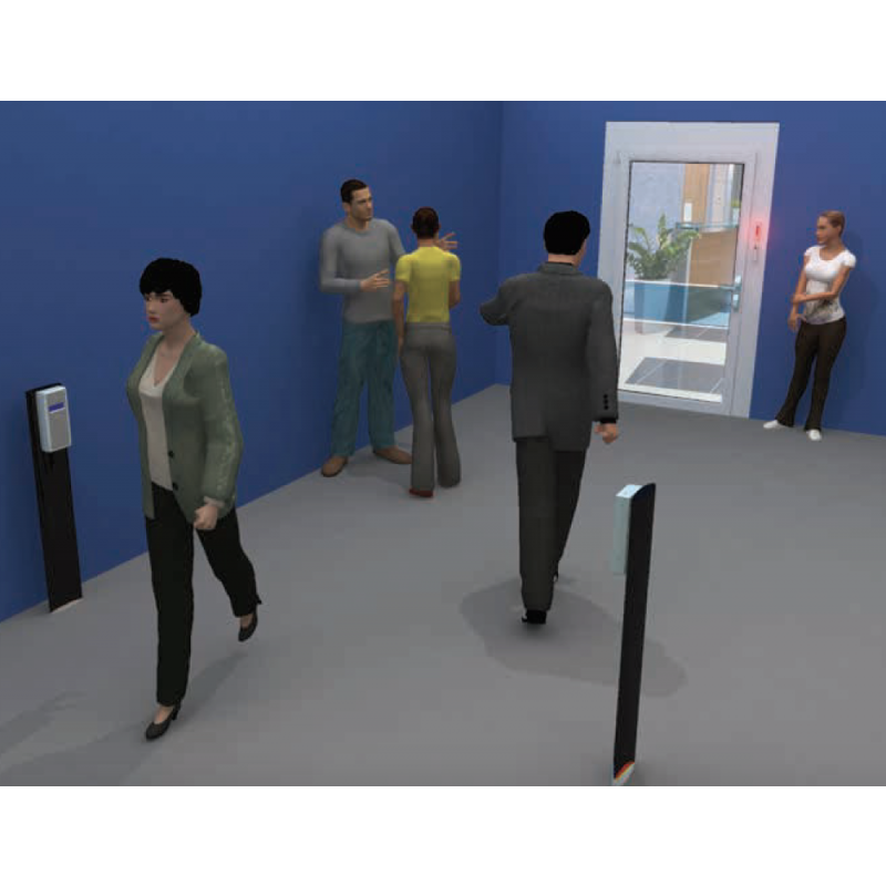 Menschen kontern mit Ampel für Opera Presence Control Shop