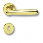 Paar Griffe Ghidini Modell Comet OLV M1 Rosette und Lüftungsöffnungen