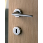 Paar Griffe Ghidini Modell Einfache OCL M4 Rosette und Lüftungsöffnungen