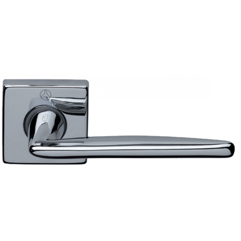 Paar Griffe Ghidini Modell Einfache OCL M4 Rosette und Lüftungsöffnungen