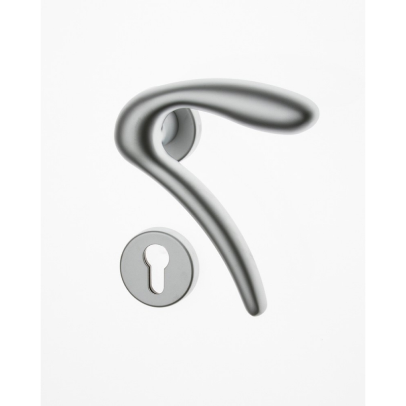 Paar Griffe Ghidini Modell Leonardo AKP-Rosette und entlüftet Zylinder