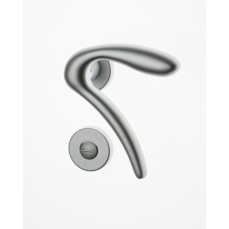 Paar Griffe Ghidini Modell Leonardo AKP-Rosette und entlüftet Zylinder