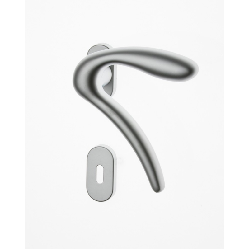 Paar Griffe Ghidini Modell Leonardo AKP-Rosette und entlüftet Zylinder