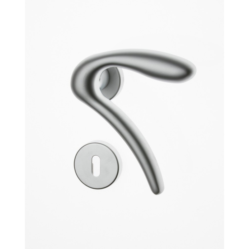 Paar Griffe Ghidini Modell Leonardo AKP-Rosette und entlüftet Zylinder