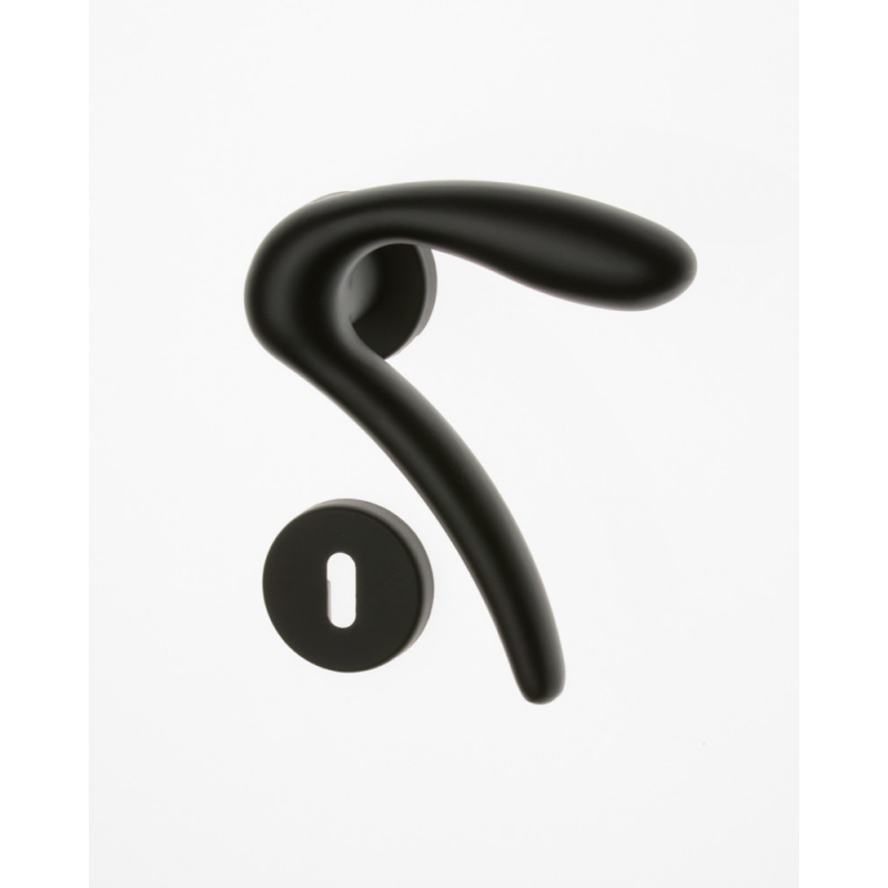 Paar Griffe Ghidini Modell Leonardo ANO Rosette und entlüftet Zylinder