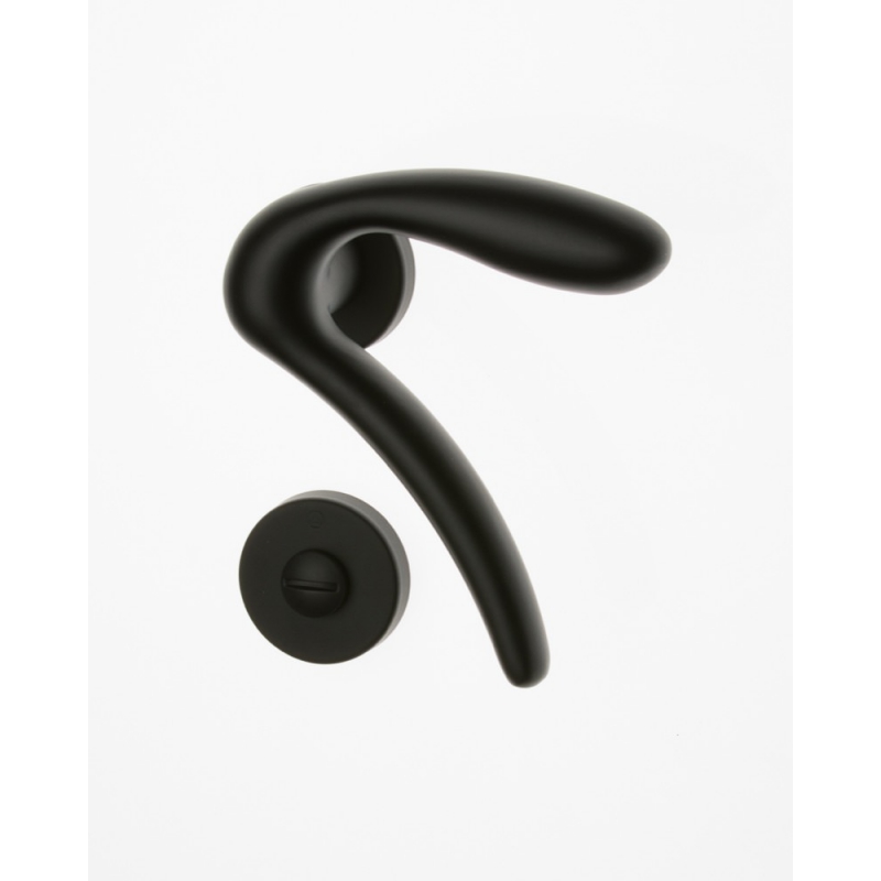 Paar Griffe Ghidini Modell Leonardo ANO Rosette und entlüftet Zylinder